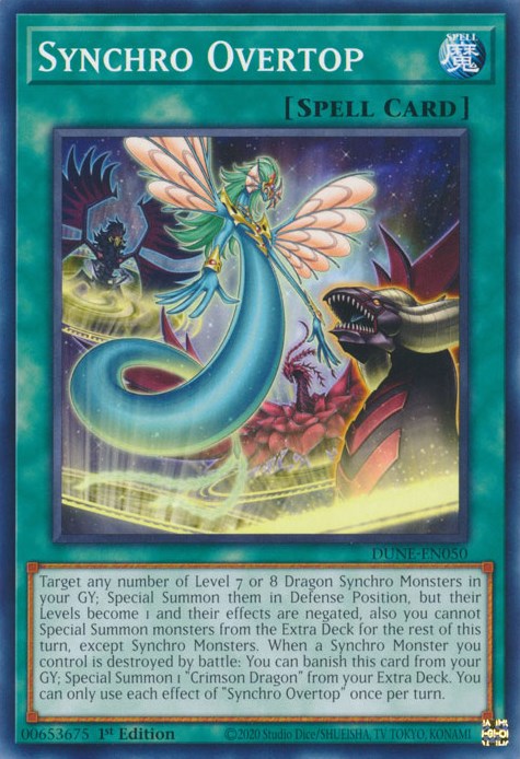 Synchro Overtop [DUNE-EN050] Common | Good Games Morley