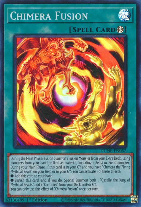 Chimera Fusion [DUNE-EN052] Super Rare | Good Games Morley