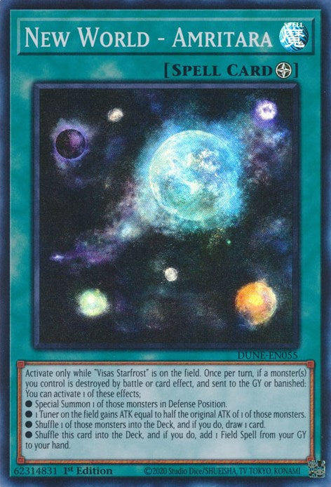 New World - Amritara [DUNE-EN055] Super Rare | Good Games Morley