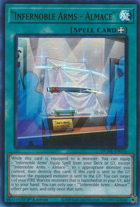 "Infernoble Arms - Almace" [DUNE-EN056] Ultra Rare | Good Games Morley