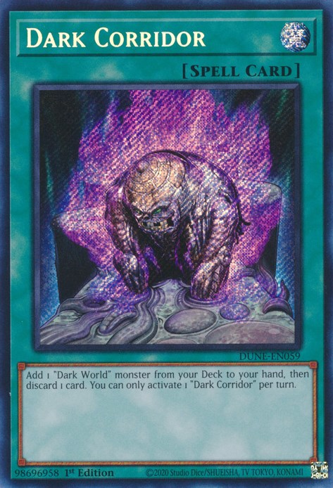 Dark Corridor [DUNE-EN059] Secret Rare | Good Games Morley