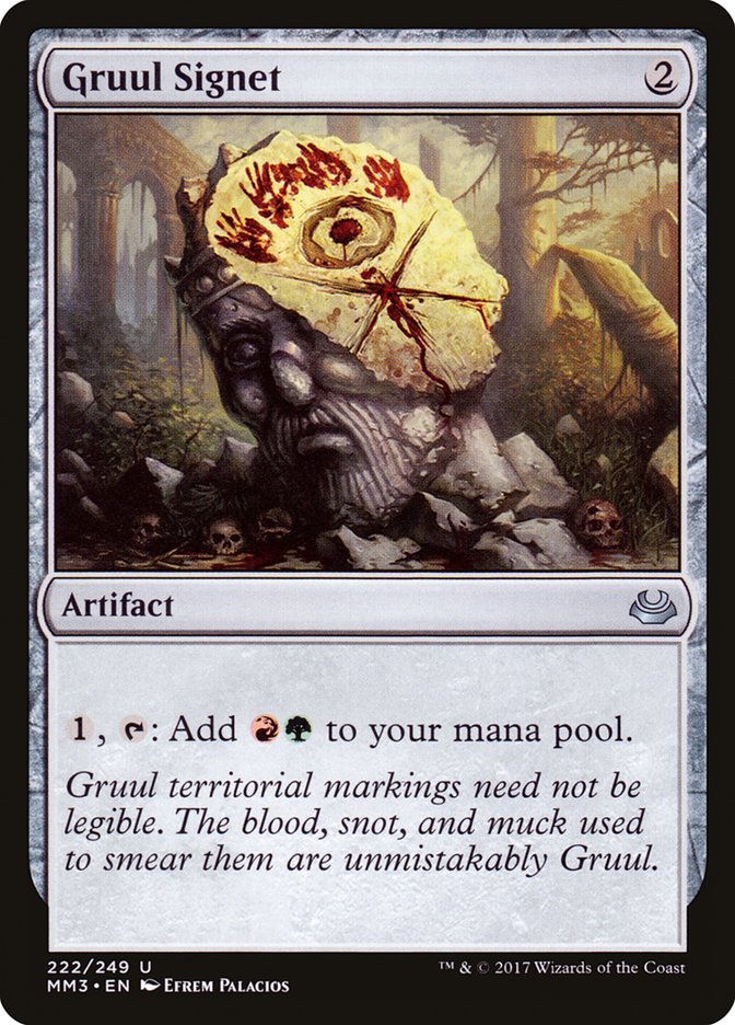 Gruul Signet [Modern Masters 2017] | Good Games Morley