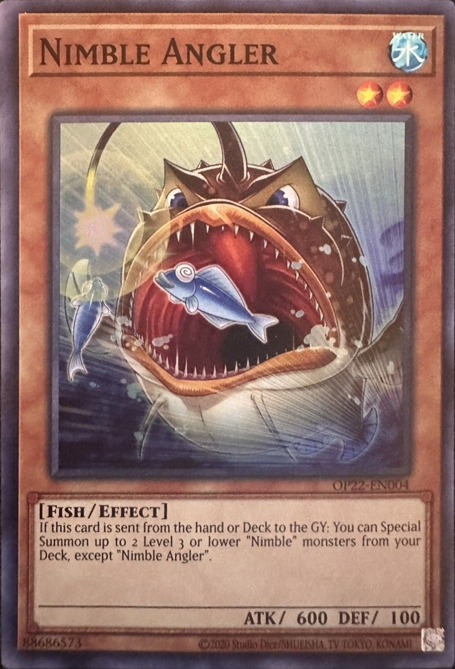 Nimble Angler [OP22-EN004] Super Rare | Good Games Morley