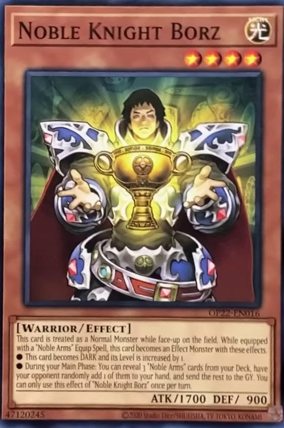 Noble Knight Borz [OP22-EN016] Common | Good Games Morley