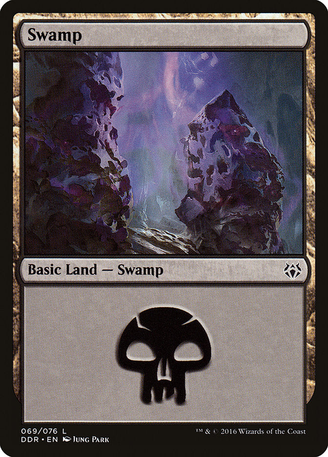 Swamp (69) [Duel Decks: Nissa vs. Ob Nixilis] | Good Games Morley