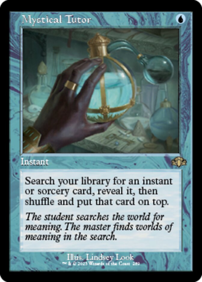 Mystical Tutor (Retro) [Dominaria Remastered] | Good Games Morley