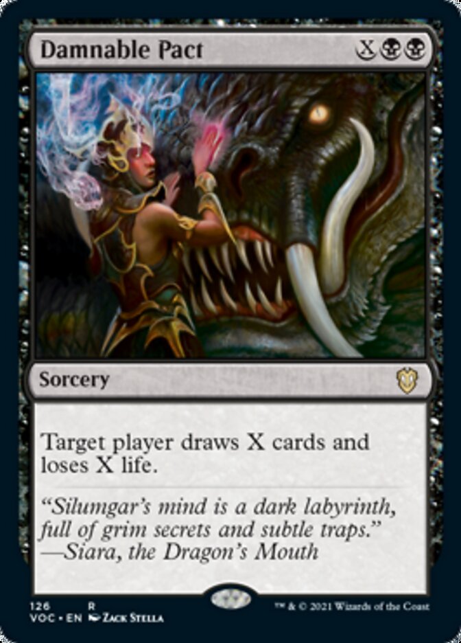 Damnable Pact [Innistrad: Crimson Vow Commander] | Good Games Morley