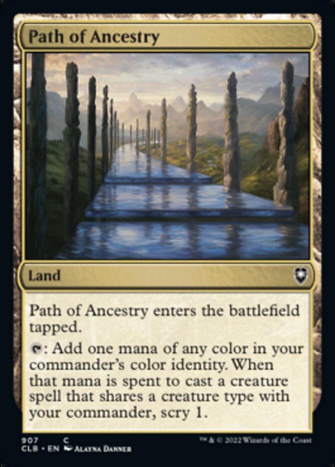 Path of Ancestry [Commander Legends: Battle for Baldur's Gate] | Good Games Morley