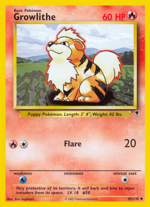 Growlithe (45/110) [Legendary Collection] | Good Games Morley
