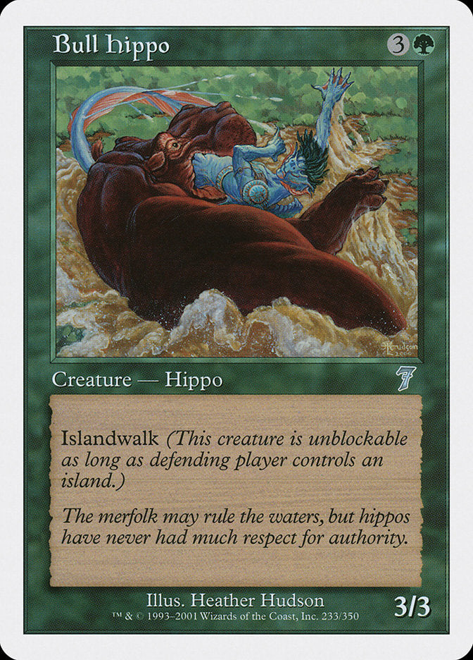 Bull Hippo [Seventh Edition] | Good Games Morley