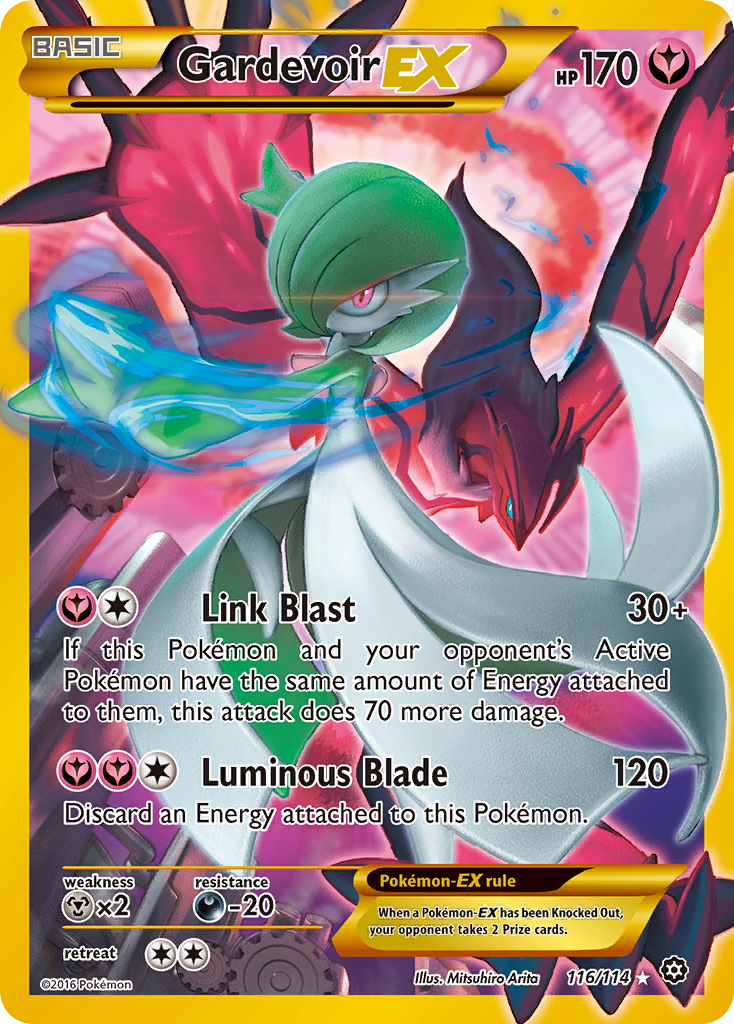 Gardevoir EX (116/114) [XY: Steam Siege] | Good Games Morley
