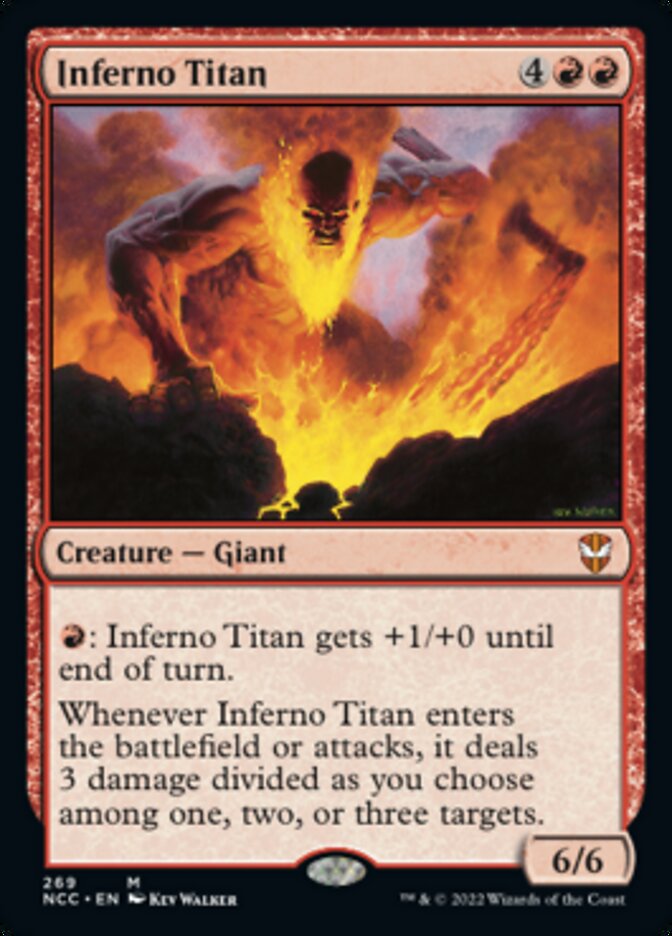 Inferno Titan [Streets of New Capenna Commander] | Good Games Morley