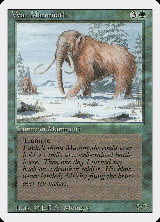 War Mammoth [Revised Edition] | Good Games Morley