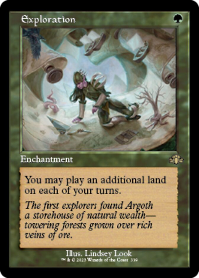 Exploration (Retro) [Dominaria Remastered] | Good Games Morley