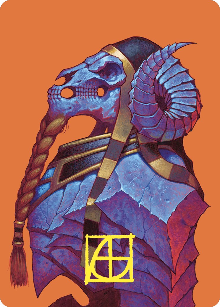 Neheb, the Eternal Art Card (Gold-Stamped Signature) [Commander Masters Art Series] | Good Games Morley