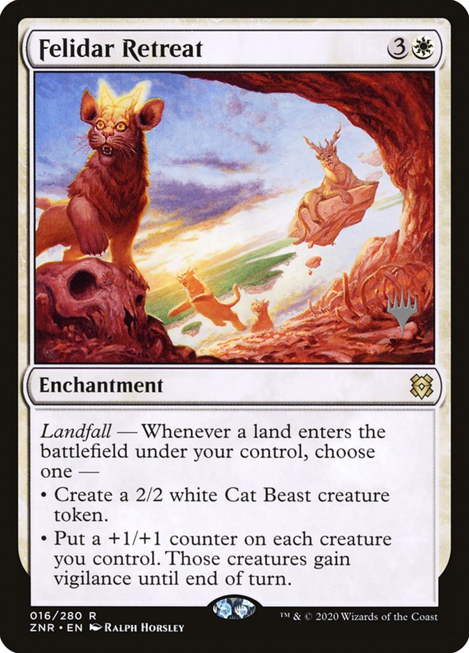 Felidar Retreat (Promo Pack) [Zendikar Rising Promos] | Good Games Morley