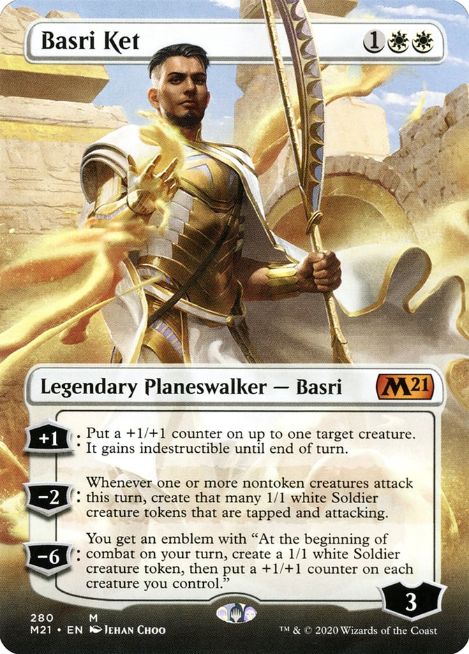 Basri Ket (Borderless) [Core Set 2021] | Good Games Morley
