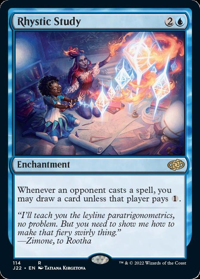 Rhystic Study [Jumpstart 2022] | Good Games Morley