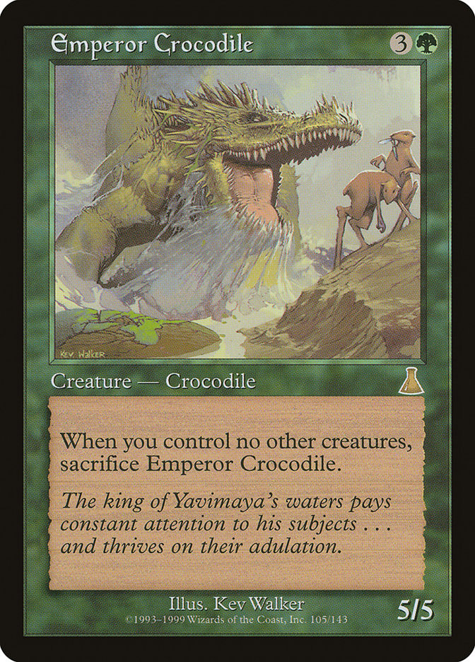 Emperor Crocodile [Urza's Destiny] | Good Games Morley