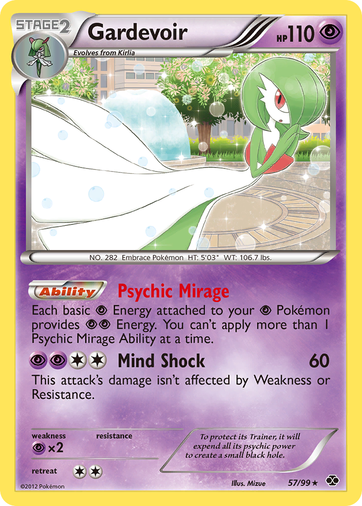 Gardevoir (57/99) [Black & White: Next Destinies] | Good Games Morley