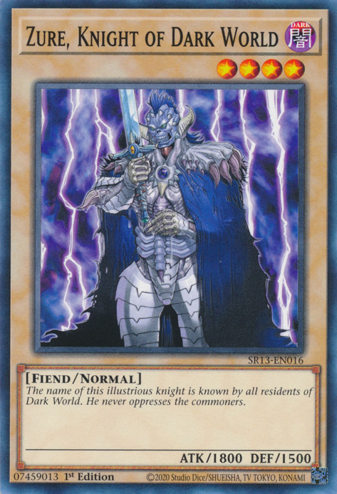 Zure, Knight of Dark World [SR13-EN016] Common | Good Games Morley