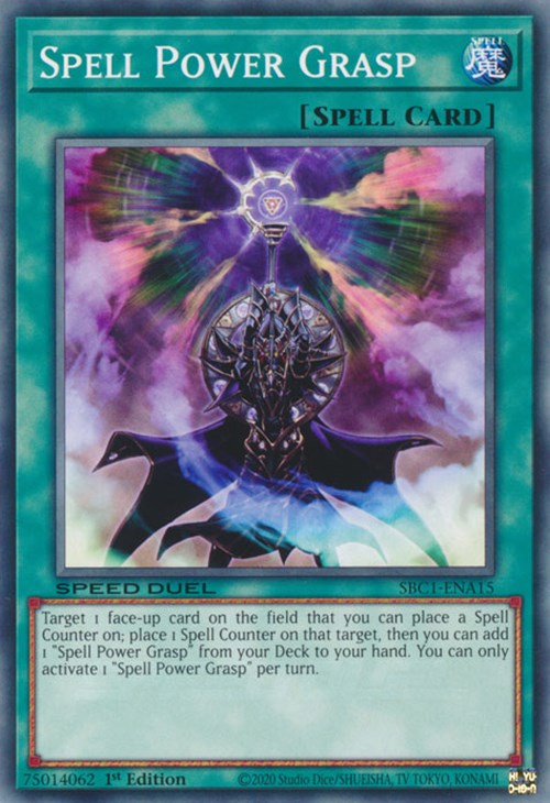 Spell Power Grasp [SBC1-ENA15] Common | Good Games Morley