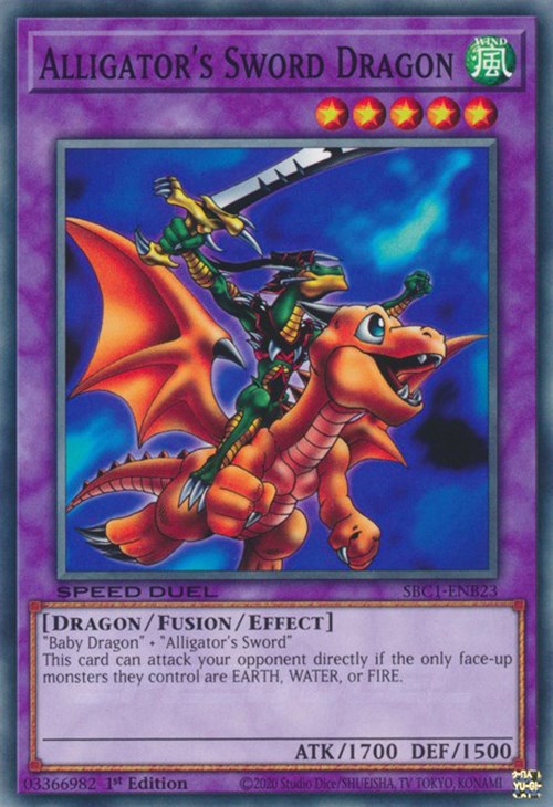 Alligator's Sword Dragon [SBC1-ENB23] Common | Good Games Morley