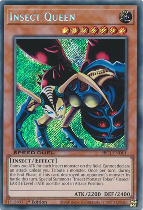 Insect Queen [SBC1-END01] Secret Rare | Good Games Morley