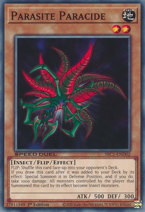 Parasite Paracide [SBC1-END02] Common | Good Games Morley