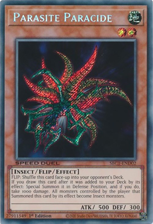 Parasite Paracide [SBC1-END02] Secret Rare | Good Games Morley