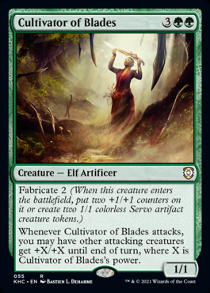 Cultivator of Blades [Kaldheim Commander] | Good Games Morley