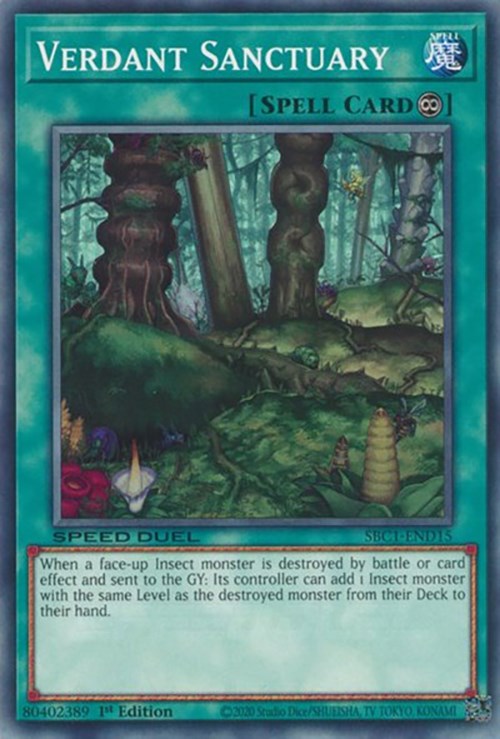 Verdant Sanctuary [SBC1-END15] Common | Good Games Morley