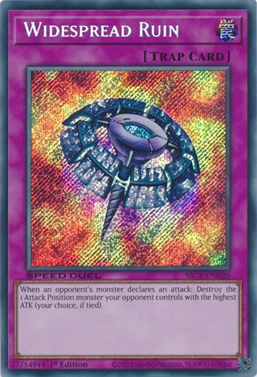 Widespread Ruin [SBC1-END20] Secret Rare | Good Games Morley