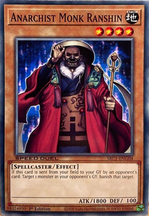 Anarchist Monk Ranshin [SBC1-ENG04] Common | Good Games Morley