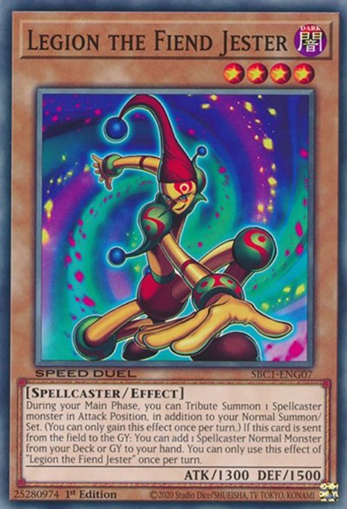 Legion the Fiend Jester [SBC1-ENG07] Common | Good Games Morley