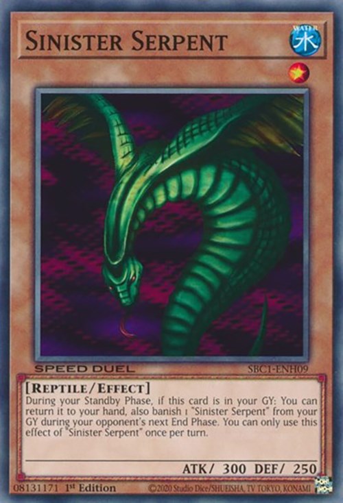 Sinister Serpent [SBC1-ENH09] Common | Good Games Morley