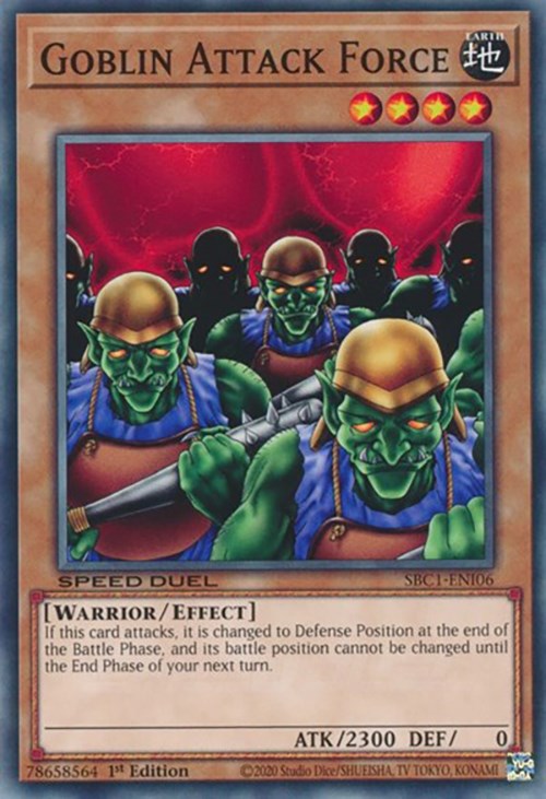 Goblin Attack Force [SBC1-ENI06] Common | Good Games Morley