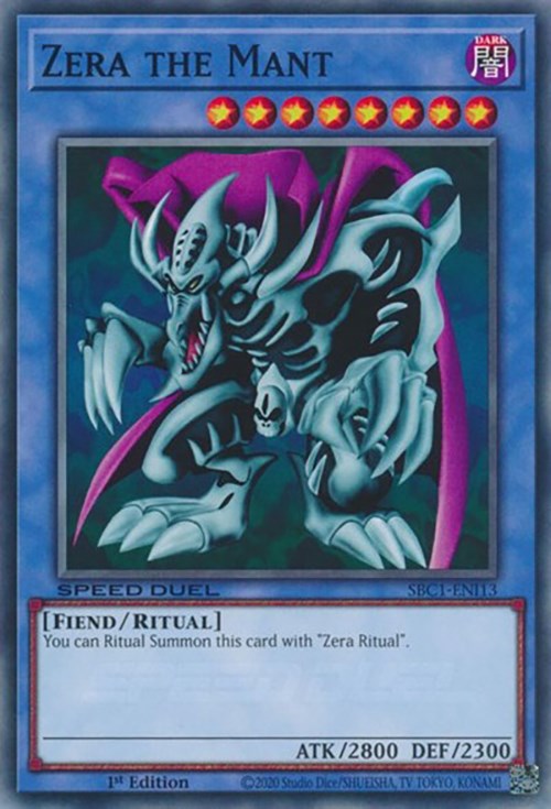 Zera the Mant [SBC1-ENI13] Common | Good Games Morley