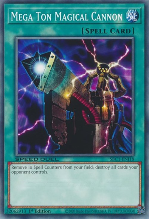 Mega Ton Magical Cannon [SBC1-ENI18] Common | Good Games Morley