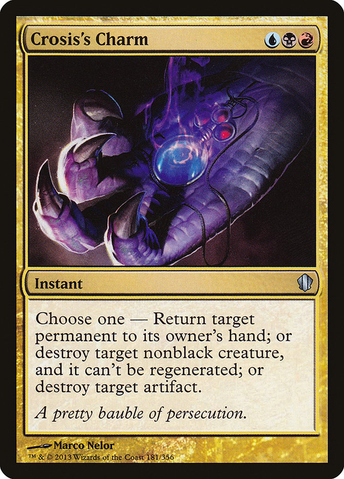 Crosis's Charm [Commander 2013] | Good Games Morley
