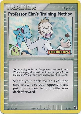 Professor Elm's Training Method (79/101) (Stamped) [EX: Dragon Frontiers] | Good Games Morley
