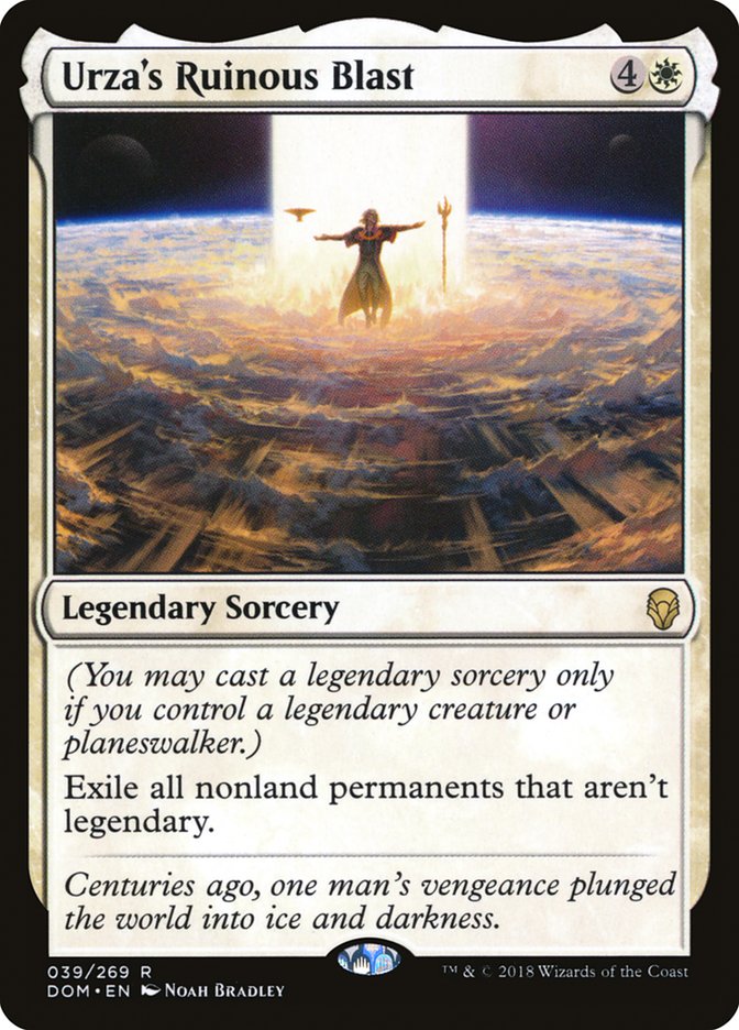 Urza's Ruinous Blast [Dominaria] | Good Games Morley