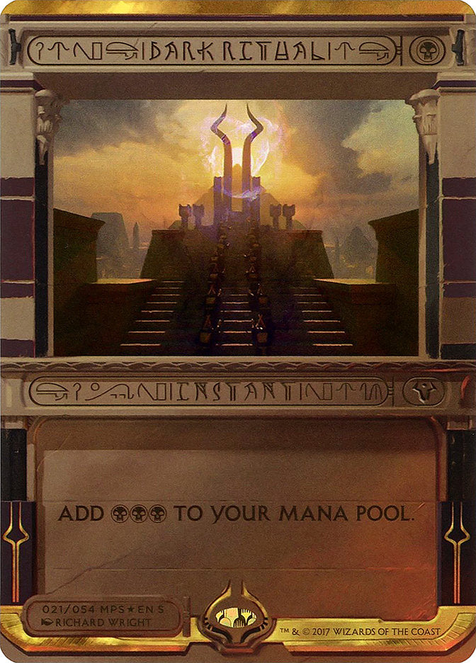 Dark Ritual (Invocation) [Amonkhet Invocations] | Good Games Morley