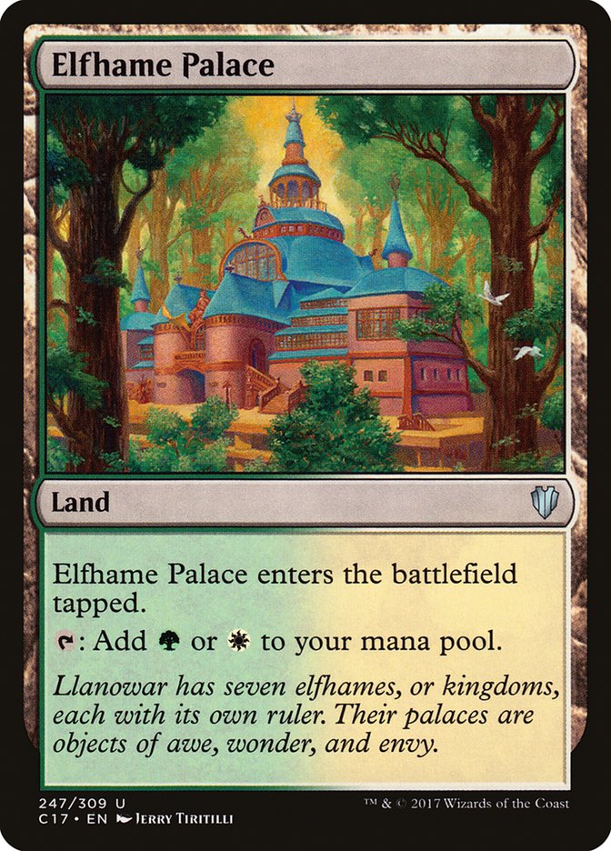 Elfhame Palace [Commander 2017] | Good Games Morley
