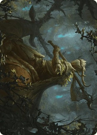 Verdant Outrider Art Card [Wilds of Eldraine Art Series] | Good Games Morley