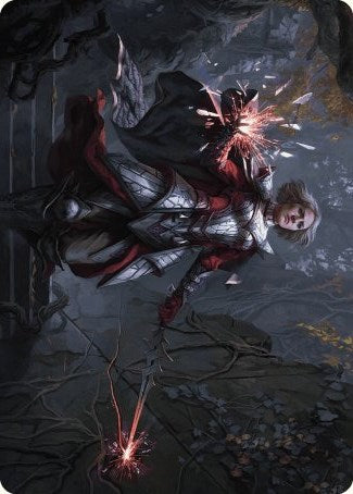 Rowan, Scion of War Art Card (31/81) [Wilds of Eldraine Art Series] | Good Games Morley
