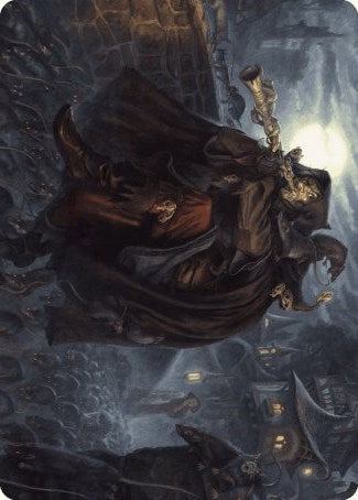 Totentanz, Swarm Piper Art Card [Wilds of Eldraine Art Series] | Good Games Morley