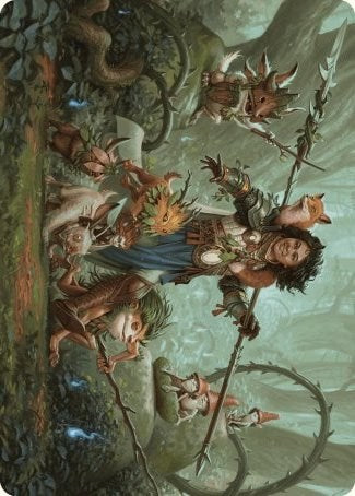 Ellivere of the Wild Court Art Card [Wilds of Eldraine Art Series] | Good Games Morley