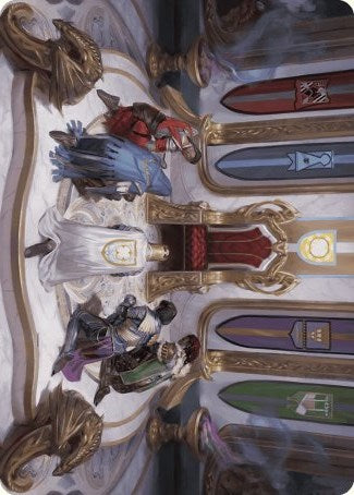 Throne of Eldraine Art Card [Wilds of Eldraine Art Series] | Good Games Morley