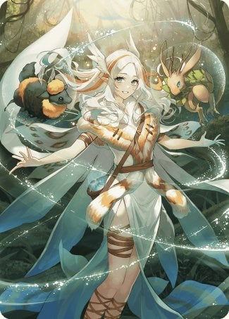 Karmic Justice Anime Art Card [Wilds of Eldraine Art Series] | Good Games Morley